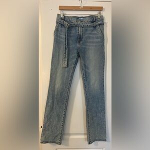 7 For All Mankind Light Blue Straight Jeans